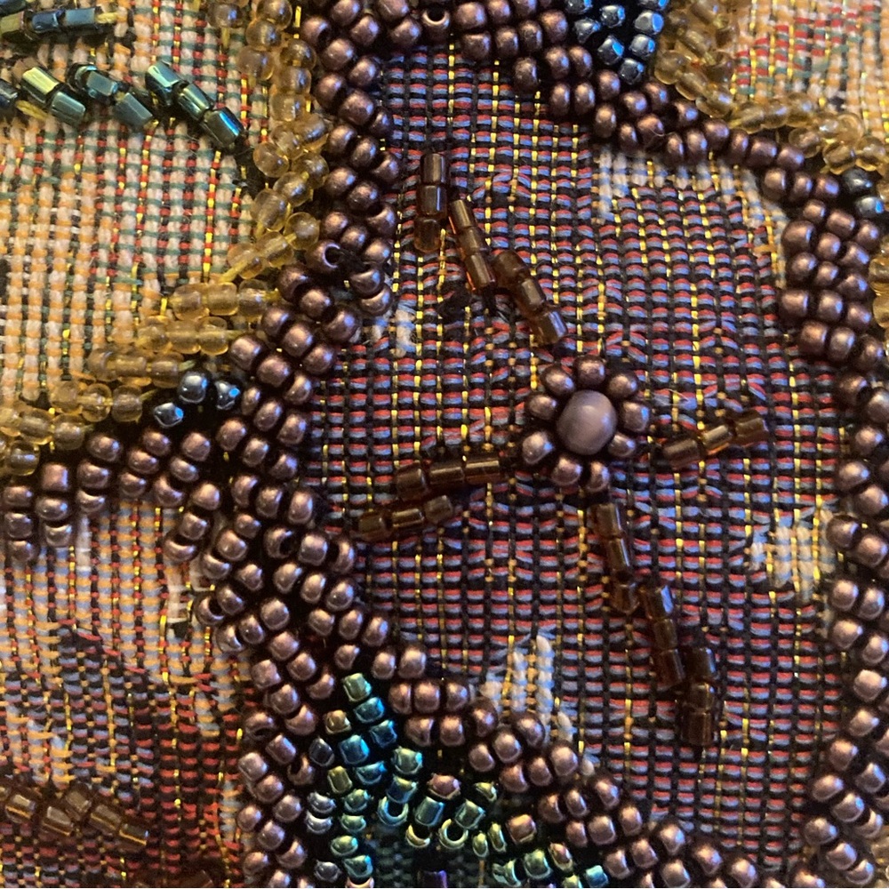 Antique Jeweled Tapestry petite bag - Picture 4 of 10